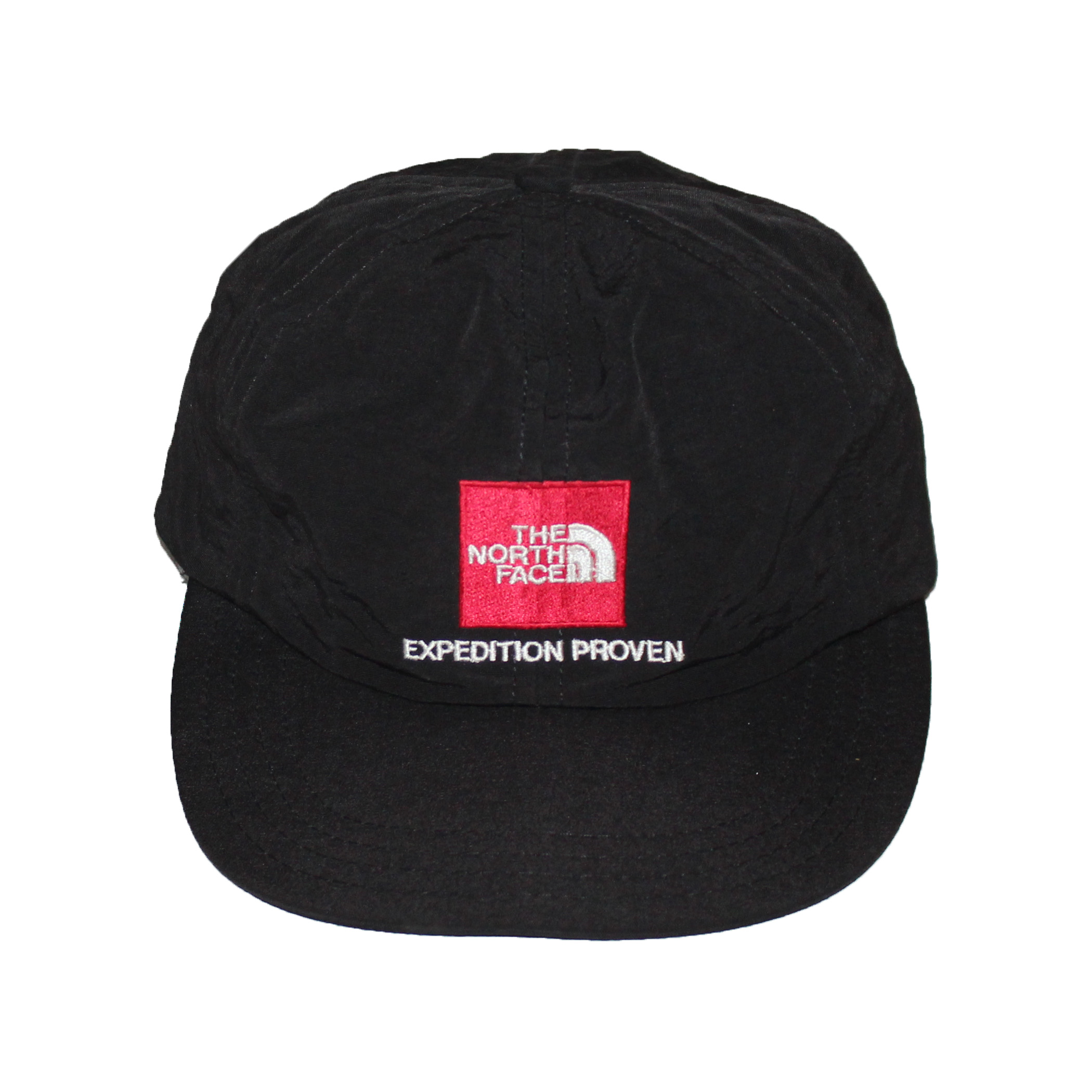 The North Face Expedition Proven Black / Red Hat (Size S/M) — Roots